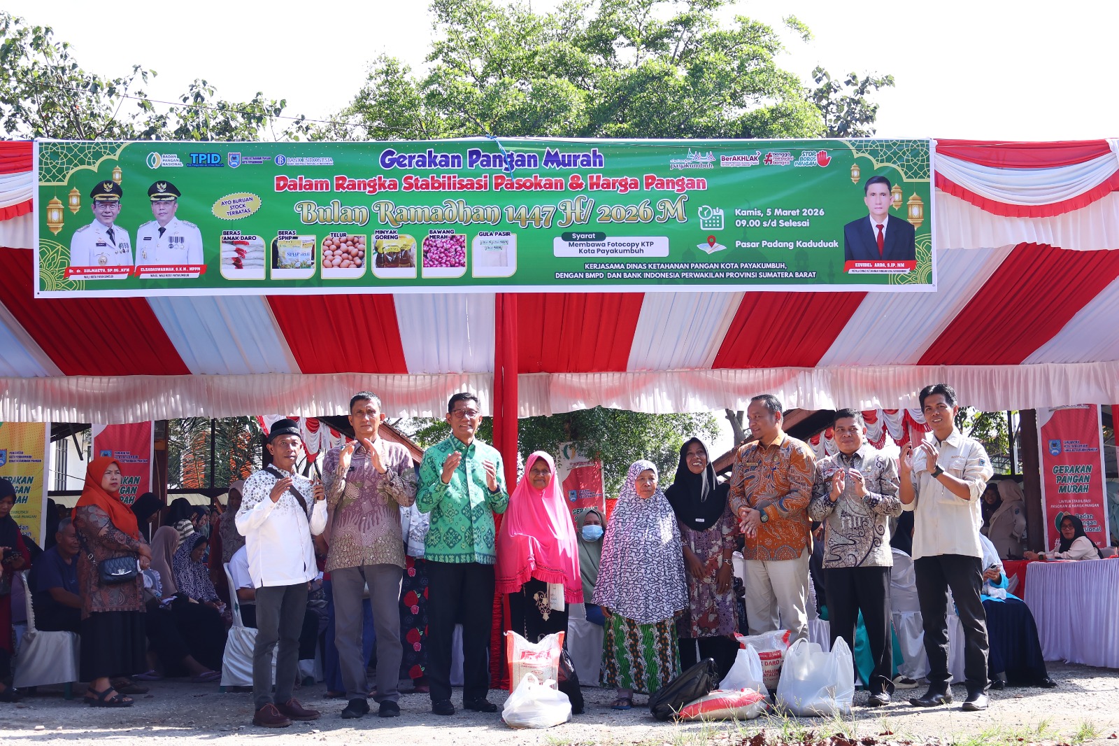 Pemko Payakumbuh Gelar Gerakan Pangan Murah